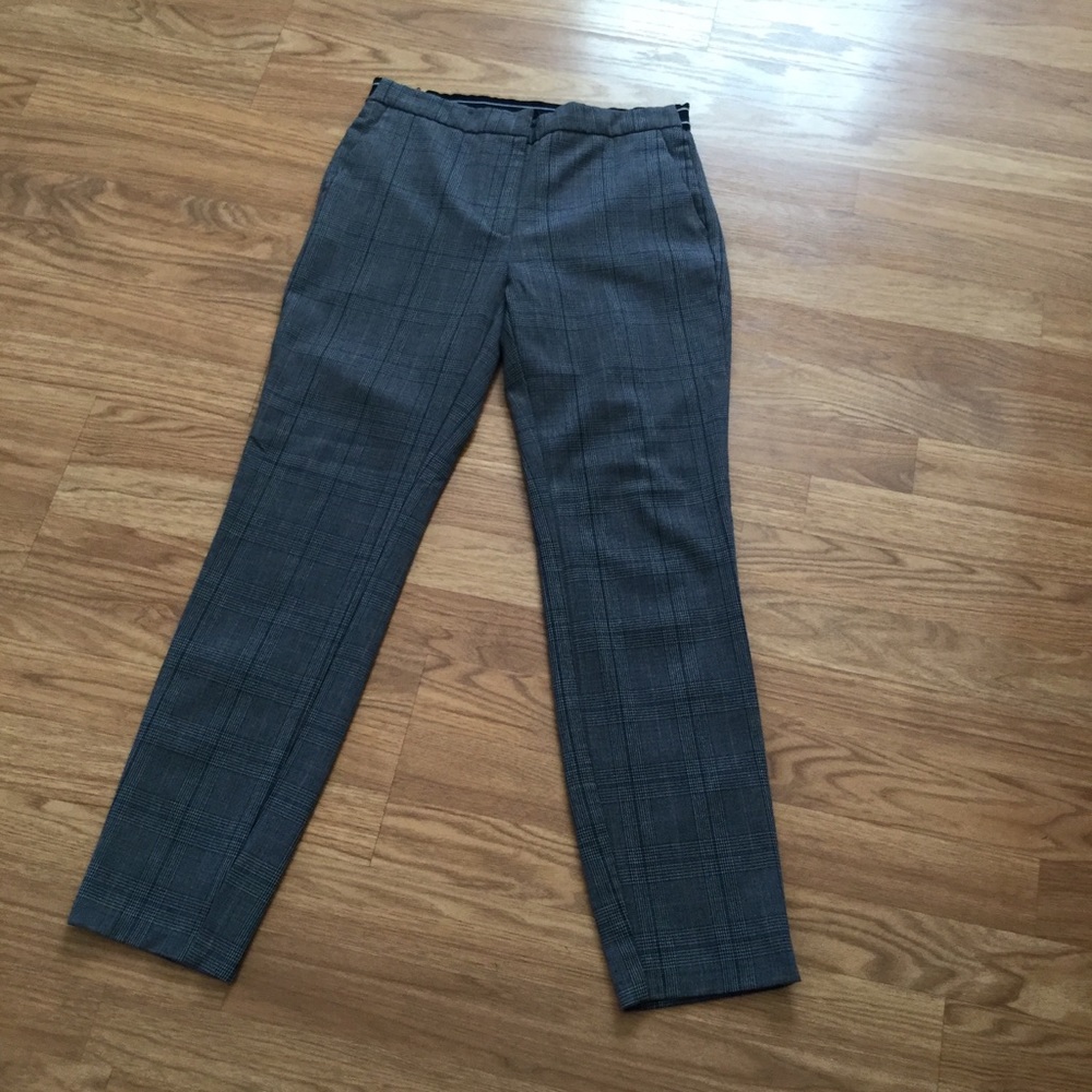 Zara Plaid Dress Trouser Pants Size Medium